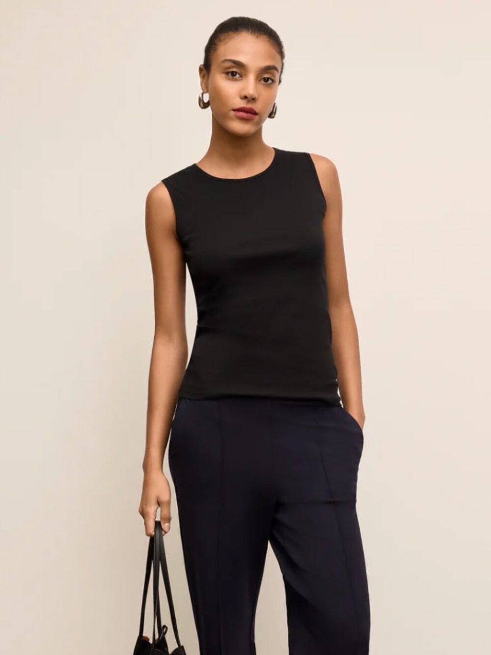 MM La Fleur The Paige Tank - Organic Ribbed Pima Cotton